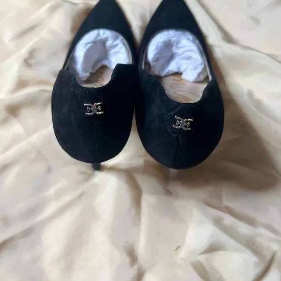 Sam Edelman - DANNA POINTED TOE HEEL in black suede, size 6 M - Picture 3 of 8